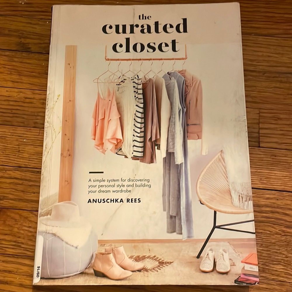 “The curated closet” a book by Anushka rees